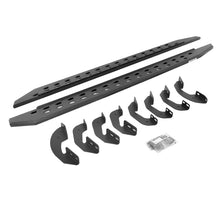 Load image into Gallery viewer, Go Rhino 07-21 Toyota Tundra Crew Max 4DR RB20 Slim Running Boards Kit (w/Brackets) - Bedliner Coat