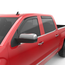 Load image into Gallery viewer, EGR 14+ Chev Silverado/GMC Sierra Crw Cab In-Channel Window Visors - Set of 4 - Matte (571775)