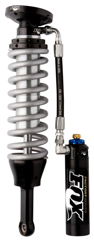 Fox 00-06 Tundra w/UCA 2.5 Factory Series 5.45in. Remote Res. Coilover Shock Set w/DSC Adj. - Black - Corvette Realm