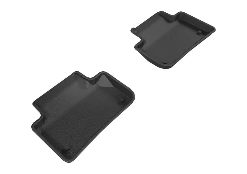 3D MAXpider 2018-2025 Audi Q5 Kagu 2nd Row Floormats - Black