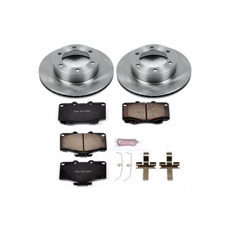 Power Stop 95-02 Toyota 4Runner Front Autospecialty Brake Kit - Corvette Realm