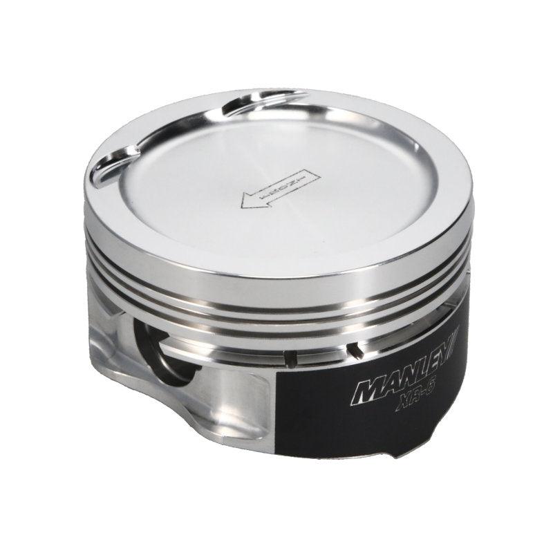 Manley Nissan (SR20DE/DET) 86.5mm +.5mm Oversized Bore 8.5:1 Dish Piston Set with Ring - Corvette Realm