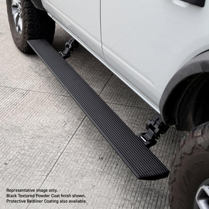 Go Rhino 22-23 Toyota Tundra CrewMax Cab 4dr E-BOARD E1 Electric Running Board Kit - Bedliner Coatng - Corvette Realm