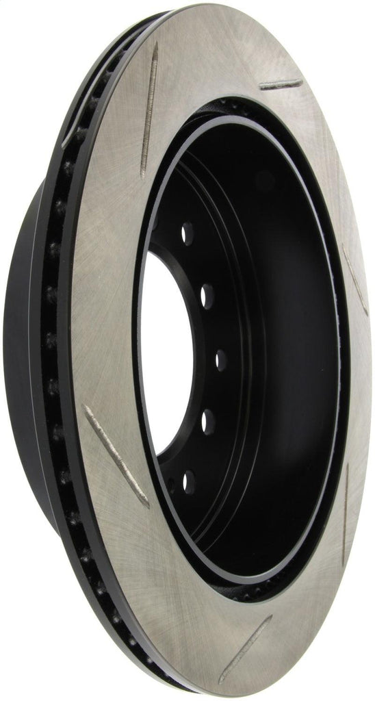 StopTech Power Slot 01-07 Toyota Sequoia/03-09 4 Runner / 03-09 Lexus GX470 Slotted Left Rear Rotor - Corvette Realm