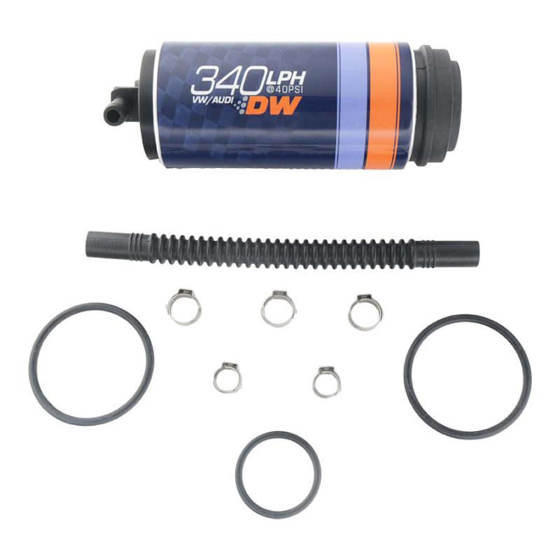 Deatschwerks DW340V Series 340lph In-Tank Fuel Pump w/ Install Kit For VW and Audi 1.8T FWD - Corvette Realm