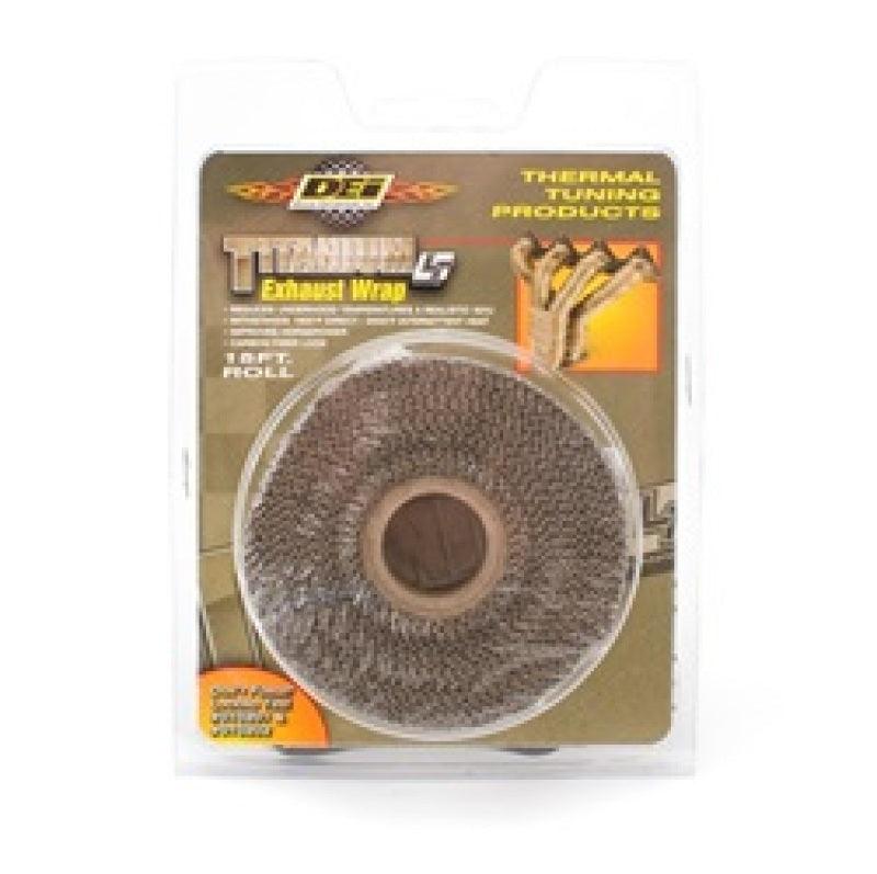 DEI Exhaust Wrap 1in x 15ft - Titanium - Corvette Realm