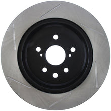 Load image into Gallery viewer, StopTech 13-14 Lexus GS300/350/400/430 Slotted Sport Rear Left Brake Rotor - Corvette Realm