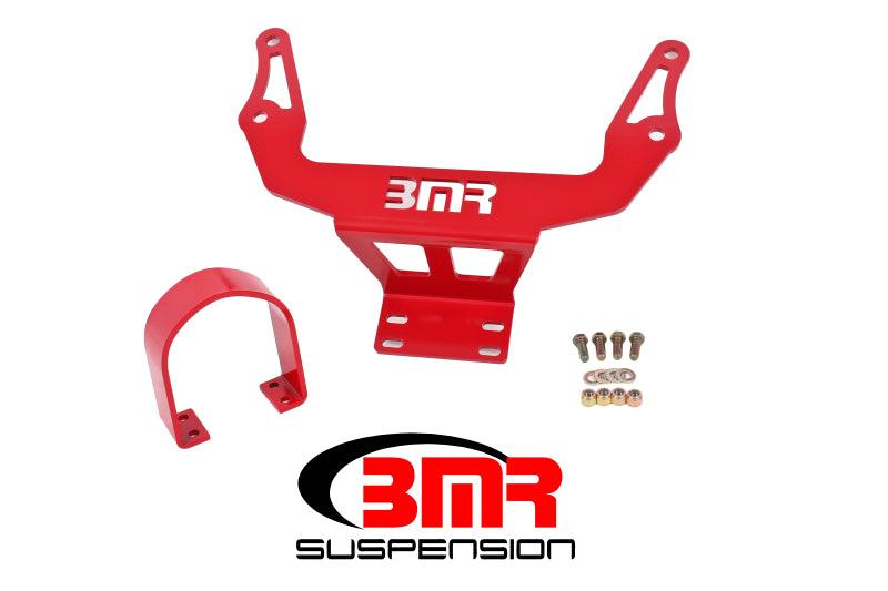 BMR 08-17 Challenger Front Driveshaft Safety Loop - Red - Corvette Realm