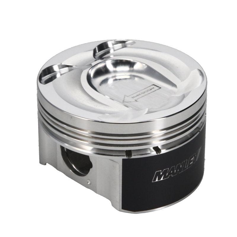 Manley Ford 2.0L EcoBoost 87.5mm STD Size Bore 9.3:1 Dish Piston Set - Corvette Realm