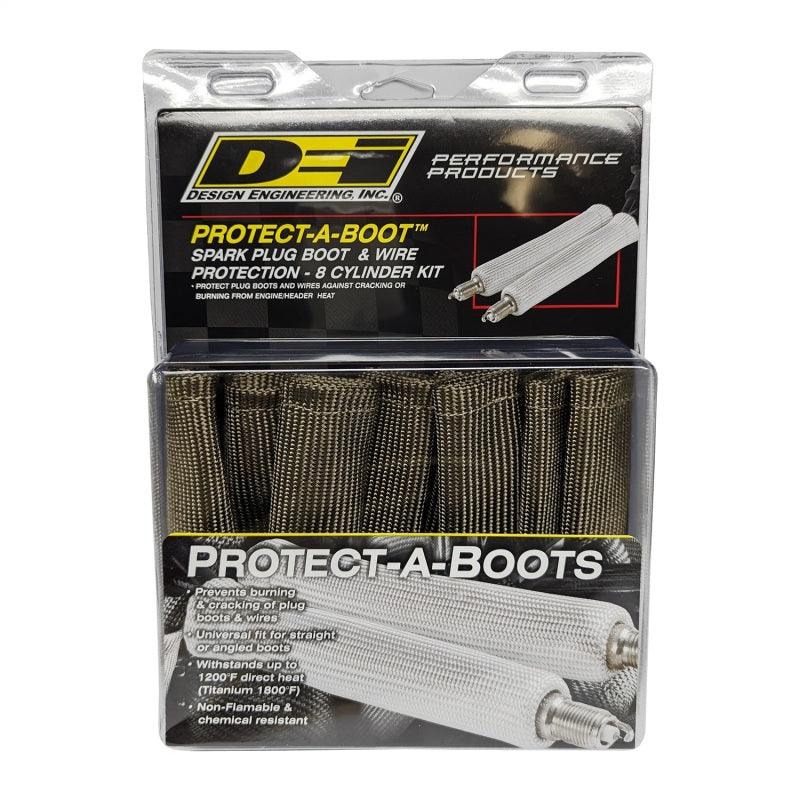 DEI Protect-A-Boot - 6in - 8-pack - Titanium - Corvette Realm