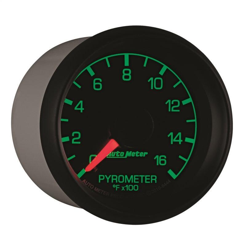 Autometer Factory Match Ford 52.4mm Full Sweep Electronic 0-1600 Deg F EGT/Pyrometer Gauge - Corvette Realm