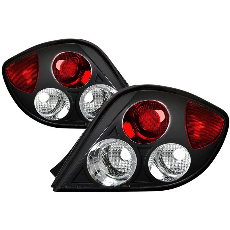 Spyder Hyundai Tiburon 03-05 Euro Style Tail Lights Black ALT-YD-HYT03-BK - Corvette Realm