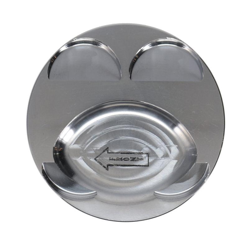 Manley Mazda 94mm 88mm +5mm Bore 9.5 CR Dish Type Platinum Series Pistons w/Rings - Corvette Realm
