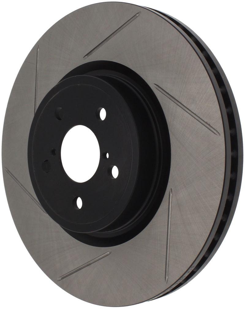 StopTech Power Slot 05-08 LGT Front Right Slotted Rotor - Corvette Realm