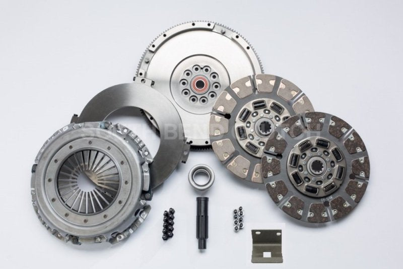 South Bend Clutch 08-09 Ford 6.4L ZF-6 Street Dual Disc Clutch Kit