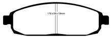 Load image into Gallery viewer, EBC 05-10 Jeep Commander 3.7 Greenstuff Front Brake Pads - Corvette Realm