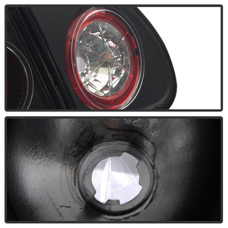 Spyder Toyota Corolla 03-08 Euro Style Tail Lights Black ALT-YD-TC03-BK - Corvette Realm