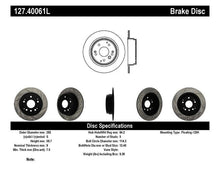 Load image into Gallery viewer, StopTech 04-08 Acura TL / 03-09 honda Element Slotted &amp; Drilled Left Rear Rotor - Corvette Realm