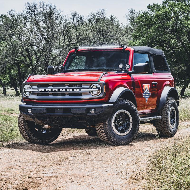 Rigid Industries 2021 Ford Bronco A-Pillar Light Kit (Incl. 360-spot and 360-Drive) - Corvette Realm