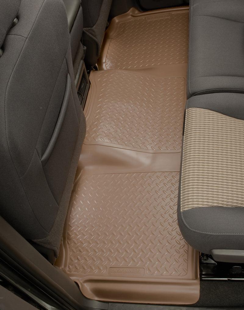 Husky Liners 84-01 Jeep Cherokee (2DR/4DR) Classic Style 2nd Row Black Floor Liners - Corvette Realm