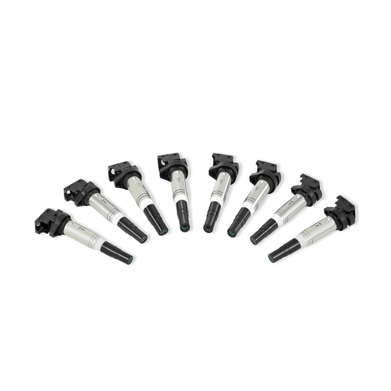 Mishimoto 2002+ BMW M54/N20/N52/N54/N55/N62/S54/S62 Eight Cylinder Ignition Coil Set of 8 - Corvette Realm