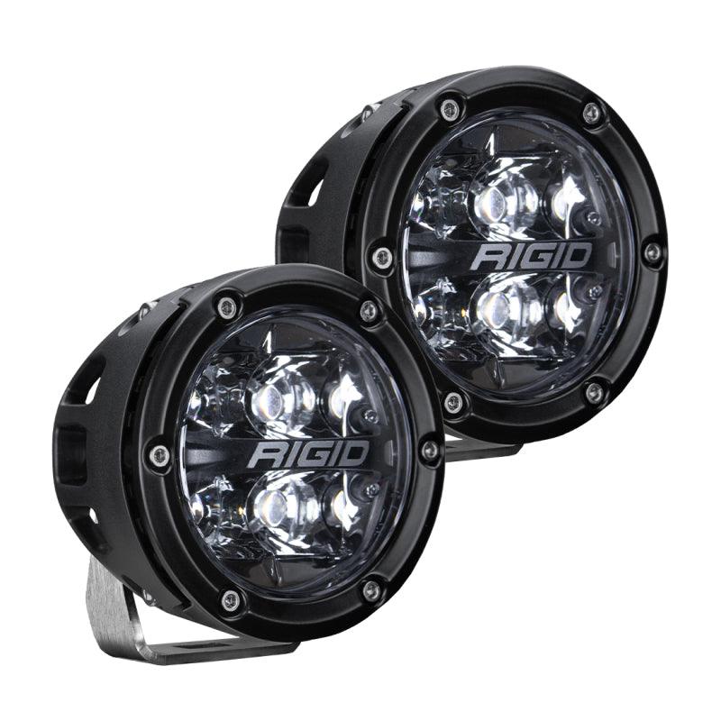 Rigid Industries 2021 Ford Bronco A-Pillar Light Kit (Incl. 360-spot and 360-Drive) - Corvette Realm