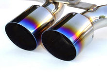 Load image into Gallery viewer, Invidia 03-04 Mini Cooper S 60mm (80mm tip) Titanium Tip Cat-back Exhaust *OVERSIZE SHIPPING*