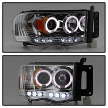 Load image into Gallery viewer, Spyder Dodge Ram 1500 02-05/Ram 2500 03-05 Projector Headlights LED Halo LED Chrm PRO-YD-DR02-HL-C - Corvette Realm