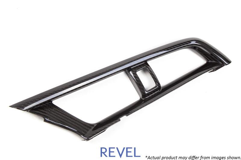 Revel GT Dry Carbon A/C Control Panel Cover 16-18 Honda Civic - 1 Piece - Corvette Realm