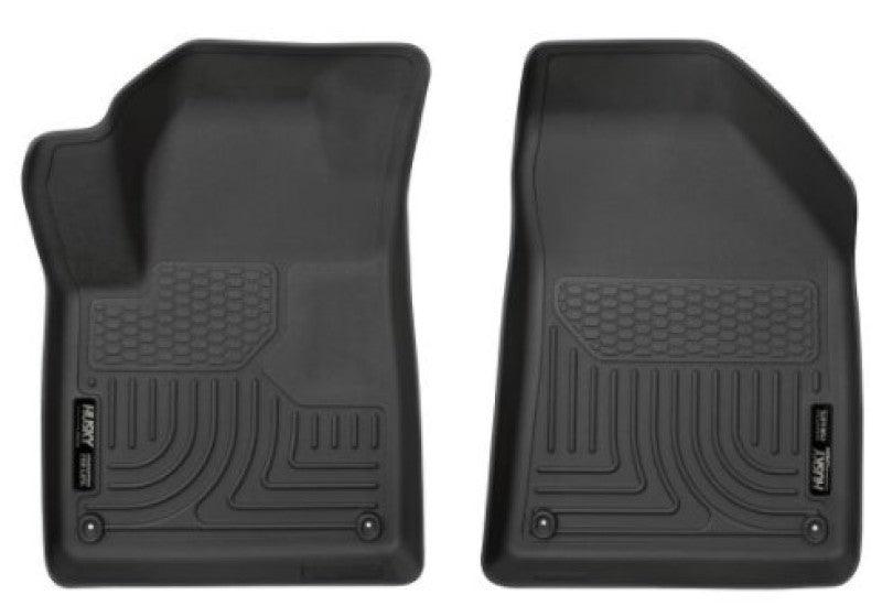 Husky Liners 15-22 Jeep Cherokee X-act Contour Series Front Floor Liners - Black - Corvette Realm