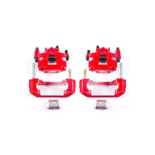 Load image into Gallery viewer, Power Stop 94-98 Ford Mustang Front Red Calipers w/Brackets - Pair - Corvette Realm