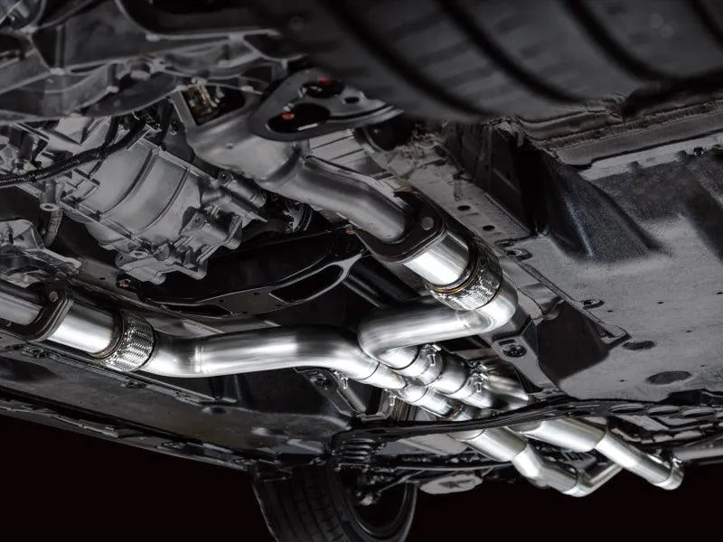 AWE 2023 Nissan Z RZ34 RWD Touring Edition Catback Exhaust System w/ Diamond Black Tips - Corvette Realm