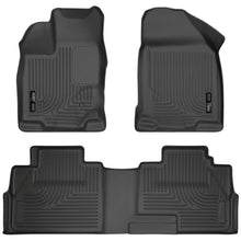 Load image into Gallery viewer, Husky Liners 07-13 Ford Edge / 07-13 Lincoln MKX Weatherbeater Black Front &amp; 2nd Seat Floor Liners - Corvette Realm