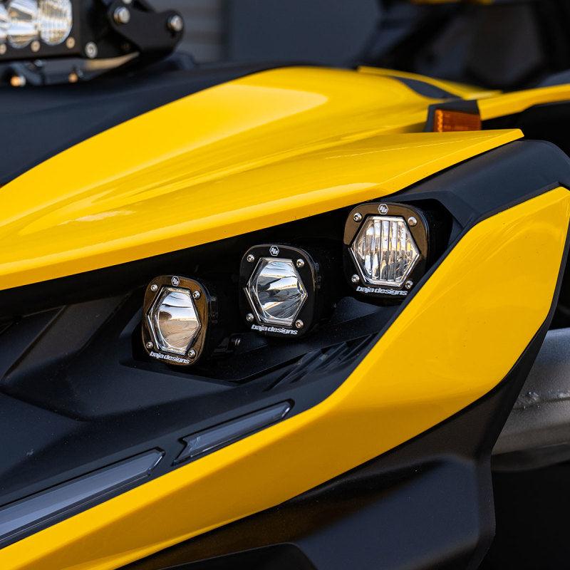 Baja Designs 2024+ Can-Am Maverick R S1 Headlight Kit - Corvette Realm