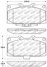 Load image into Gallery viewer, StopTech Performance 06-07 Subaru Impreza WRX/WRX STi Front Brake Pads - Corvette Realm