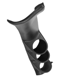 Autometer 90-96 Nissan 300ZX Black Triple 52mm Pillar Pod - Corvette Realm