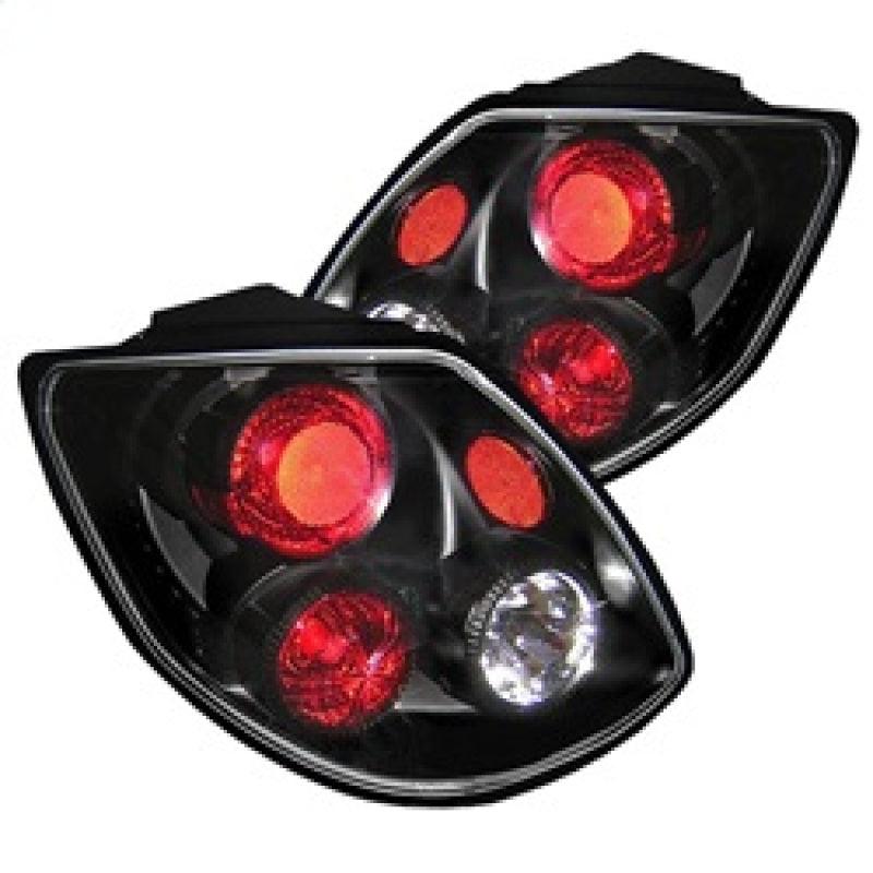 Spyder Toyota Matrix 03-05 Euro Style Tail Lights Black ALT-YD-TMA03-BK - Corvette Realm