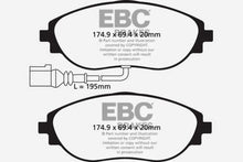Load image into Gallery viewer, EBC 14-20 Audi S3 2.0 Turbo Redstuff Front Brake Pads - Corvette Realm