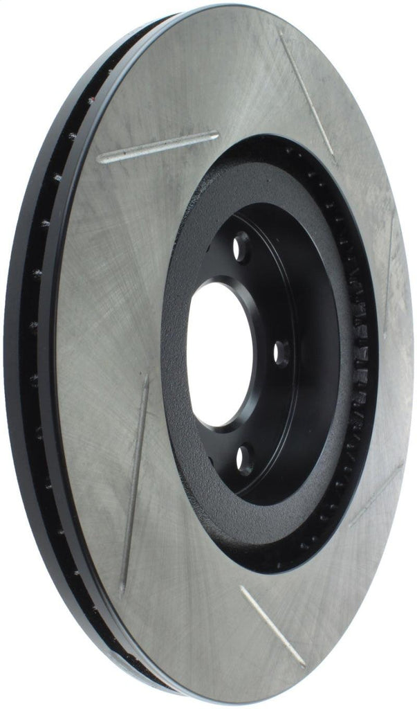 StopTech Power Slot 2003+ Mazda RX8 Slotted Right Front Rotor - SPORT SUSPENSION ONLY - Corvette Realm