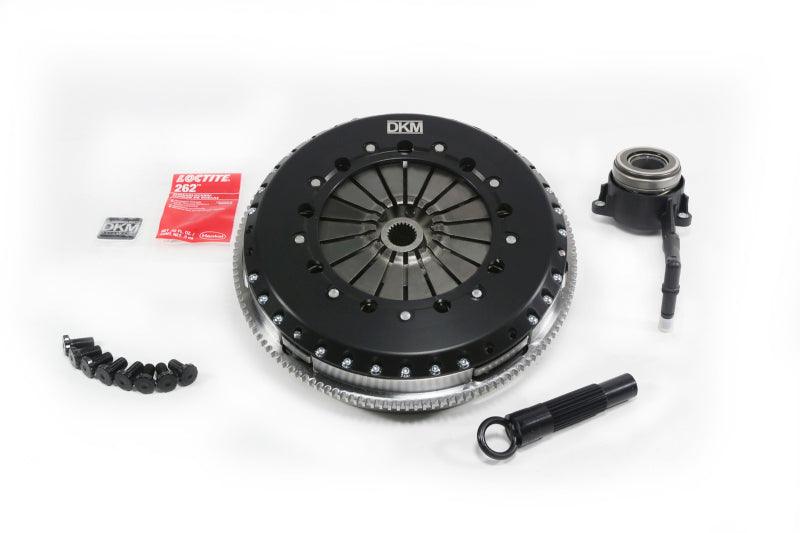 DKM Clutch 2.0 VW/Audi A3 TSI 8 Bolt Motor MS Twin Disc Clutch w/Steel Flywheel (660 ft/lbs Torque) - Corvette Realm