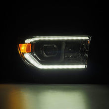 Load image into Gallery viewer, AlphaRex 07-13 Toyota Tundra / 08-17 Sequoia LUXX LED Proj HL Chrome w/Actv Light / Seq. Sig + DRL - Corvette Realm