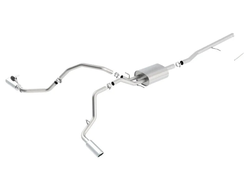 Borla 14-19 Silverado / Sierra 1500 Cat-Back Exhaust S-Type 5.3L V8 AT/MT 2&4WD Ext Cab Split Side Exit