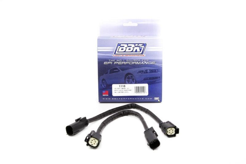 BBK 11-14 Mustang V6 GT Rear O2 Sensor Wire Harness Extensions 12 (pair) - Corvette Realm