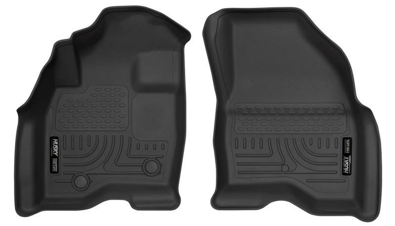 Husky Liners 15-17 Ford Explorer WeatherBeater Black Front Floor Liners - Corvette Realm