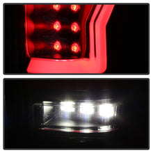 Load image into Gallery viewer, Spyder 04-08 Ford F-150 Projector Tail Lights - Light Bar DRL LED - Black ALT-YD-FF15004V2-LBLED-BK