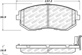 StopTech Performance 13 Scion FR-S / 13 Subaru BRZ Front Brake Pads - Corvette Realm