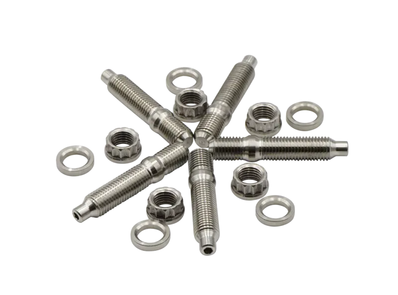 BLOX Racing Stainless Steel Exhaust Manifold Studs 5-Piece Set - M10x1.25 55mm