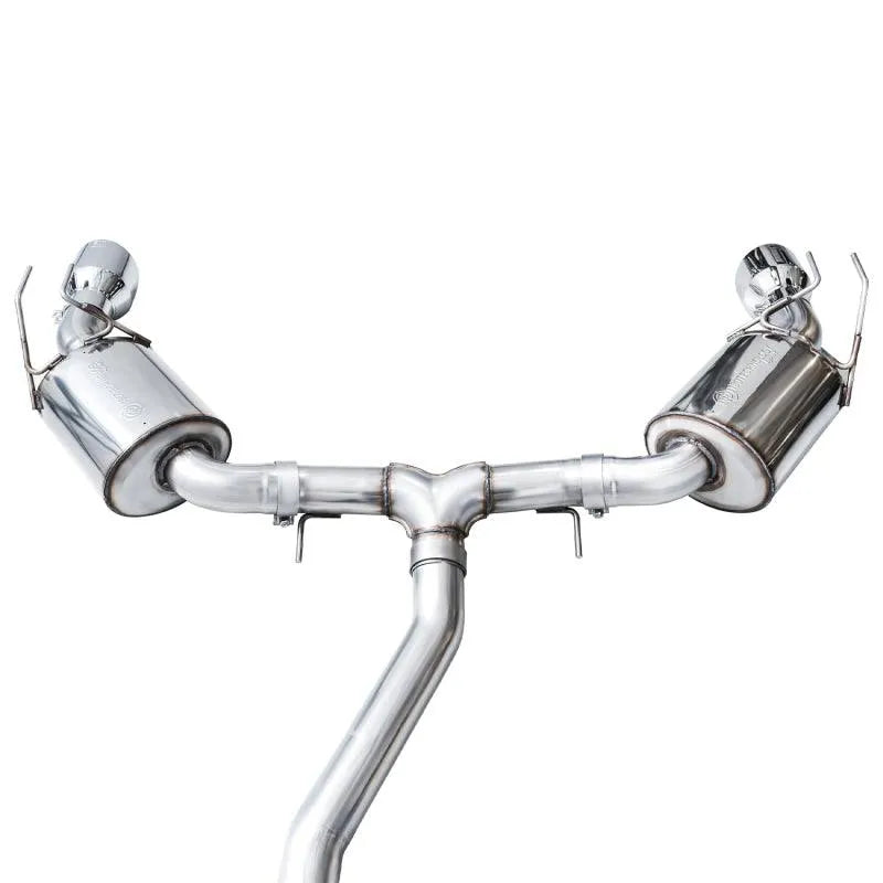 AWE Tuning 22+ Honda Civic Si/Acura Integra Touring Edition Catback Exhaust - Dual Chrome Silver Tip - Corvette Realm