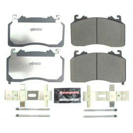 Power Stop 2020 Ford Mustang Front Z26 Extreme Street Brake Pads w/Hardware - Corvette Realm