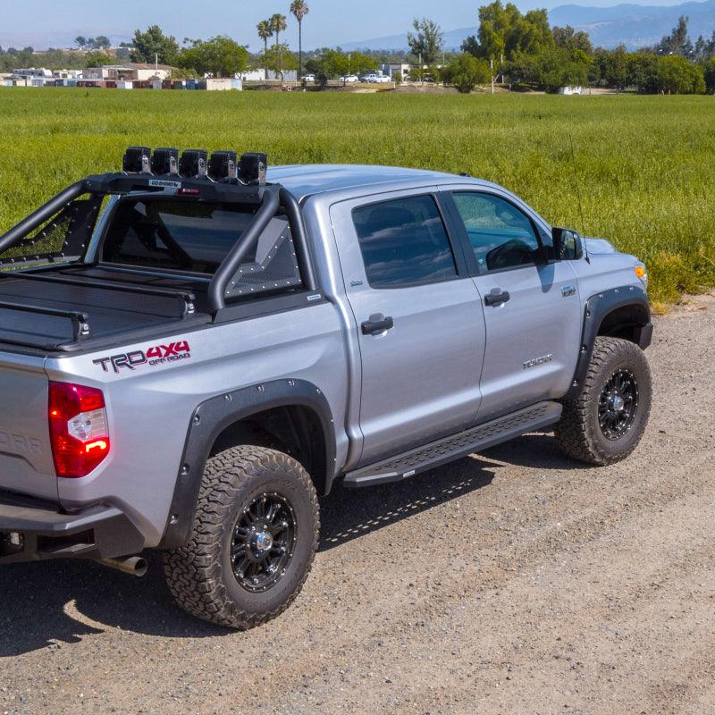 Go Rhino 2022 Toyota Tundra Crew Max 4dr RB20 Kit w/RB20 Running Board + Brkts - Tex. Blk - Corvette Realm